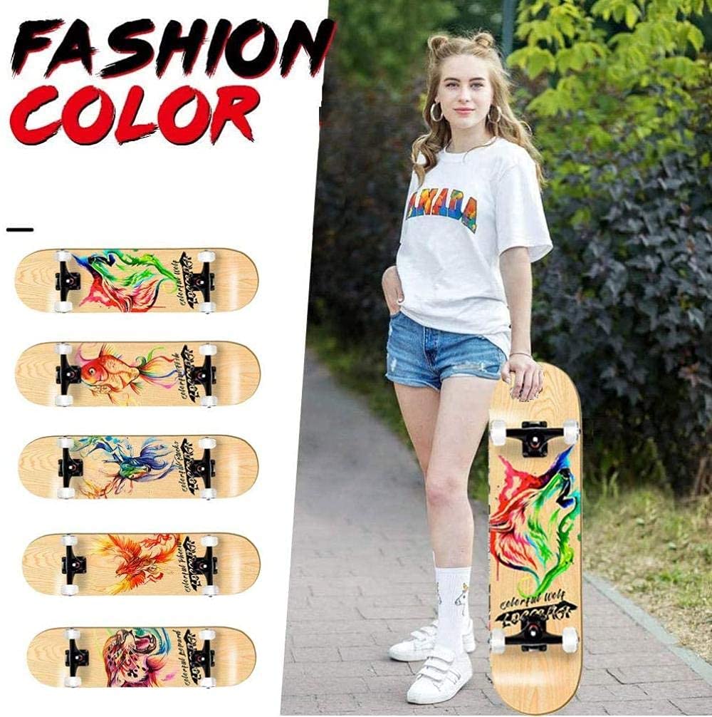 Amazon | スケートボード コンプリートスケートボード 初心者 31 x 8